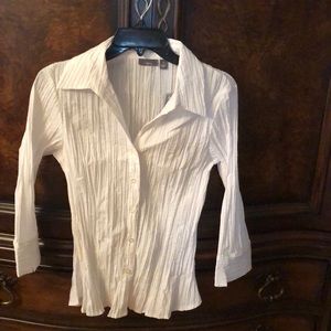 Apt. 9 white button down shirt